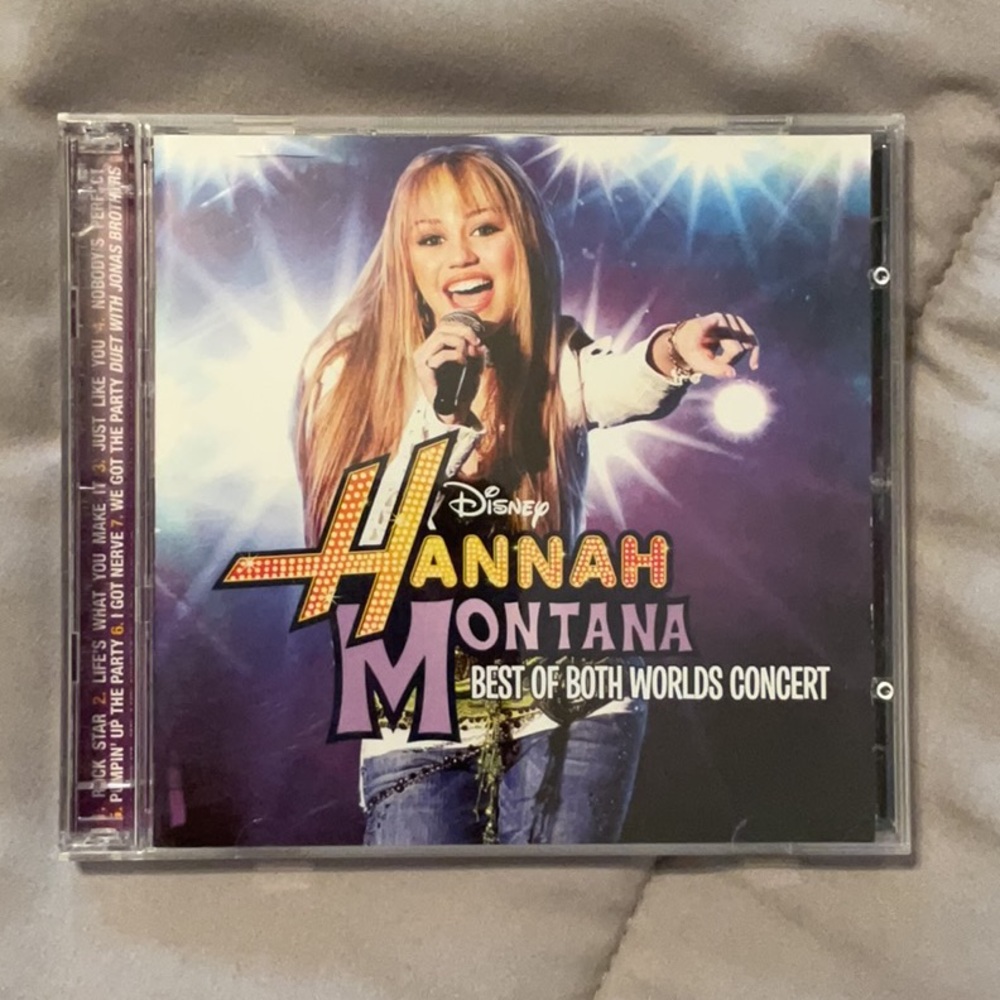 Hannah Montana Best of Both Worlds Concert CD